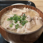 銀座 岩戸 - 豚汁定食