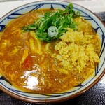 丸亀製麺 - 【2023.4.28(金)】トマたまカレーうどん(並盛)790円