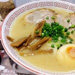 らあめん花月嵐 - 群馬豚骨らーめん だるま大使 980円