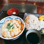 Sobadokoro Yamawasabi - 親子丼そばセット