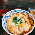 Sobadokoro Yamawasabi - 親子丼そばセットの親子丼