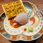 緒乃 - 淡路島由良産　紫雲丹　天然河豚