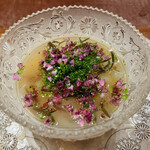 緒乃 - 淡路島産　のれそれ　秋田　じゅんさい