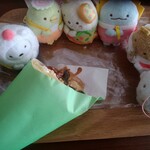 cafe nekoji - 義の塩キャラメルバナナクレープ。