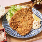 [Limited quantity] Thick fried horse mackerel lunch
