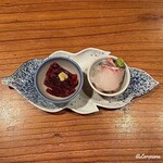 千陽 - 鯨の尾の身と幸神目抜の湯霜造り