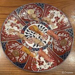 千陽 - 大間産 天然本鮪のカマトロ､皮剥の肝載せ､桜鱒の海胆載せのにぎり