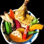 Chicken leg Soup Curry