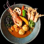 Okushiba Shoten's specialty! Shrimp Soup Curry