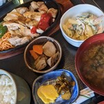 朝野 - トリテキ定食♪　1.100円（税込み）♪