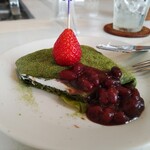 Promessa  - 抹茶のクレープ断面