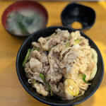 伝説のすた丼屋 - すた丼 ¥730-