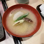 Sushidokoro Saika - 帆立のお味噌汁