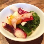 TORIKUI - ◆お通し　夏野菜のピクルス