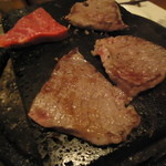 旬鮮炭火焼 獺祭 - 溶岩焼き