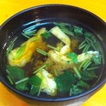 北新地 天富 - 味噌汁