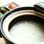 Koshihikari earthenware pot rice (2-3 servings)