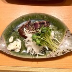 魚市場 小松 - スマガツオ塩たたき