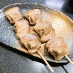 三酉屋 - はつ塩176円/本