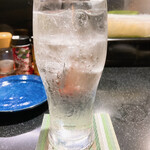 三酉屋 - 翠ジンソーダ418円