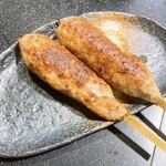 三酉屋 - つくね塩220円/本