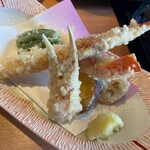 Kisoji - 蟹の天ぷら