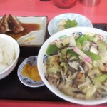 ふじラーメン - ちゃんぽん定食