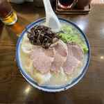 博多ラーメン しばらく - ワンタン麺