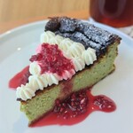 My Home Coffee, Bakes, Beer - ■抹茶ラズベリーチーズケーキ