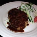 洋食屋クローバー - 和牛メンチカツ