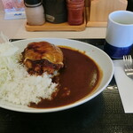 かつや - デミチーズハンバーグカツカレー