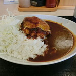 かつや - デミチーズハンバーグカツカレー