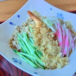 千奈利 - 冷したぬき蕎麦