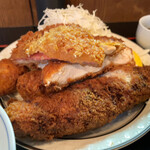 西麻布 三河屋 - 三河屋(ミックス定食)