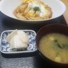Kimino - トンカツ玉子とじ・お新香・味噌汁