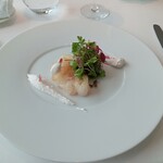 トランテアン - 鯛のカルパッチョ。