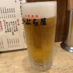 Kaburaya - まずは生ビール