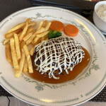 Hayuka dining - テリマヨハンバーグ　ランチ　１１００円