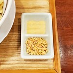 中華そば 千乃鶏 - 味変アイテム