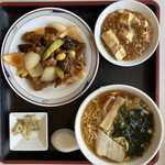 龍宮城 - 牛肉のピリ辛炒めランチ　980円