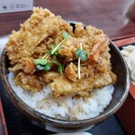 そば処 やぶ - ミニごぼ天丼