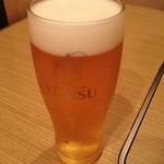 京極寿司 - 生ビール