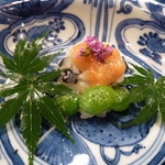 車力門 ちゃわんぶ - このわたの飯蒸し