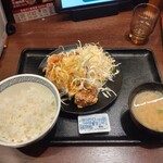 Yoshinoya - 油淋鶏から揚げ定食