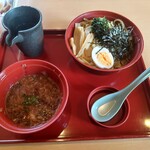 ジョイフル - 料理写真:鰹節香る濃厚つけ麺