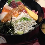 Tsukijichokudougenchan - 海鮮しょうゆ糀漬け丼
