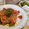 てあ - 料理写真:ランチのトマトソースパスタ