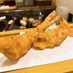 天ぷら およべ - 大海老