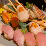 牛肉寿司 海鮮 串天ぷら酒場 レレレ 梅田店 - 