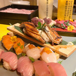 牛肉寿司 海鮮 串天ぷら酒場 レレレ 梅田店 - 